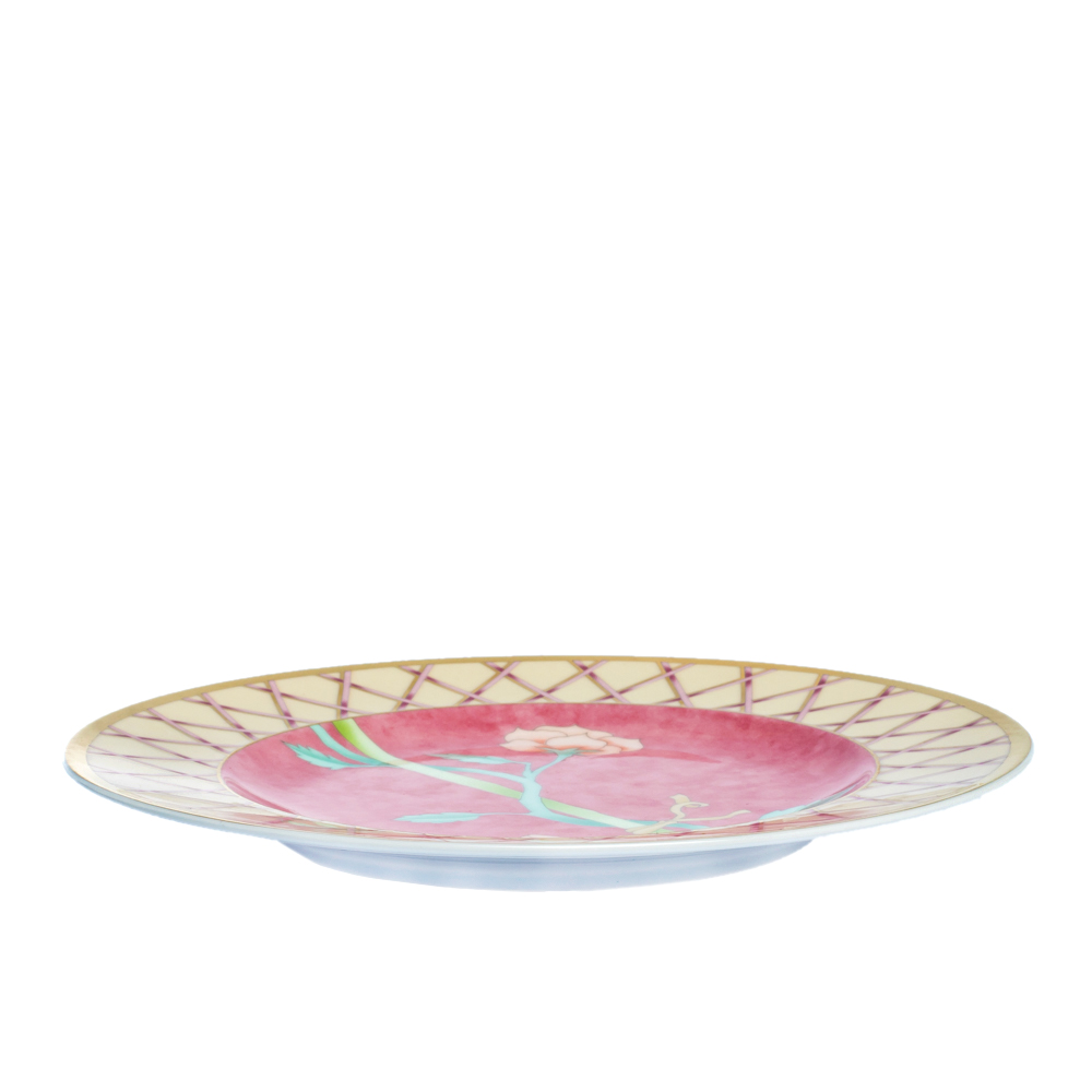 

Bvlgari X Rosenthal Rosa Innamorata Bread Plate, Pink