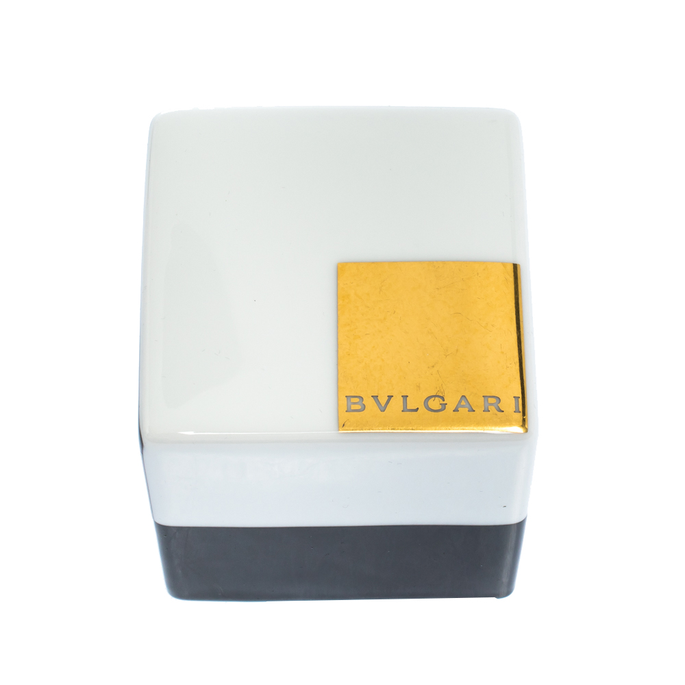 

Bvlgari X Rosenthal Black & White Cube Paper Weight