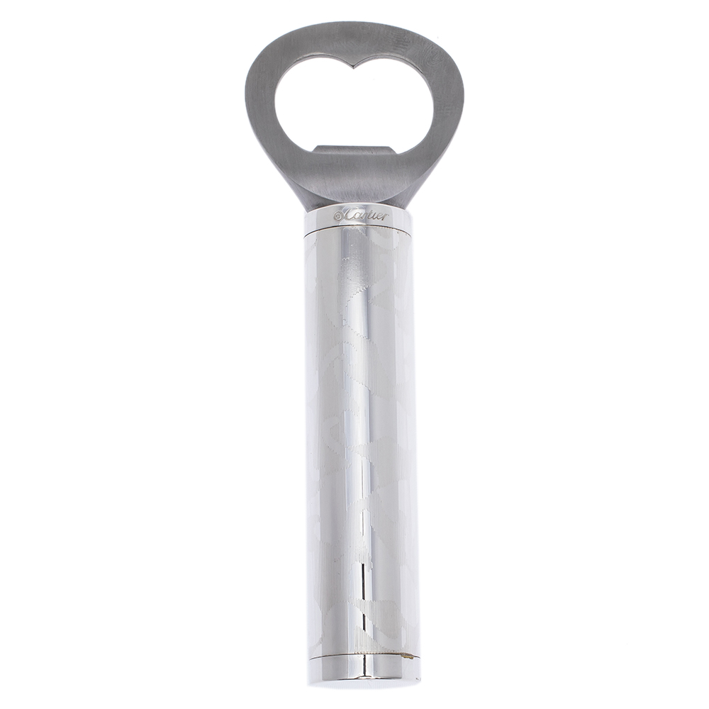 

Cartier Silver 925 and Stainless Steel Decor Panthere Bottle-Opener