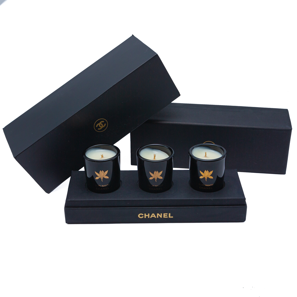 

Chanel Scented Candles Set, Black