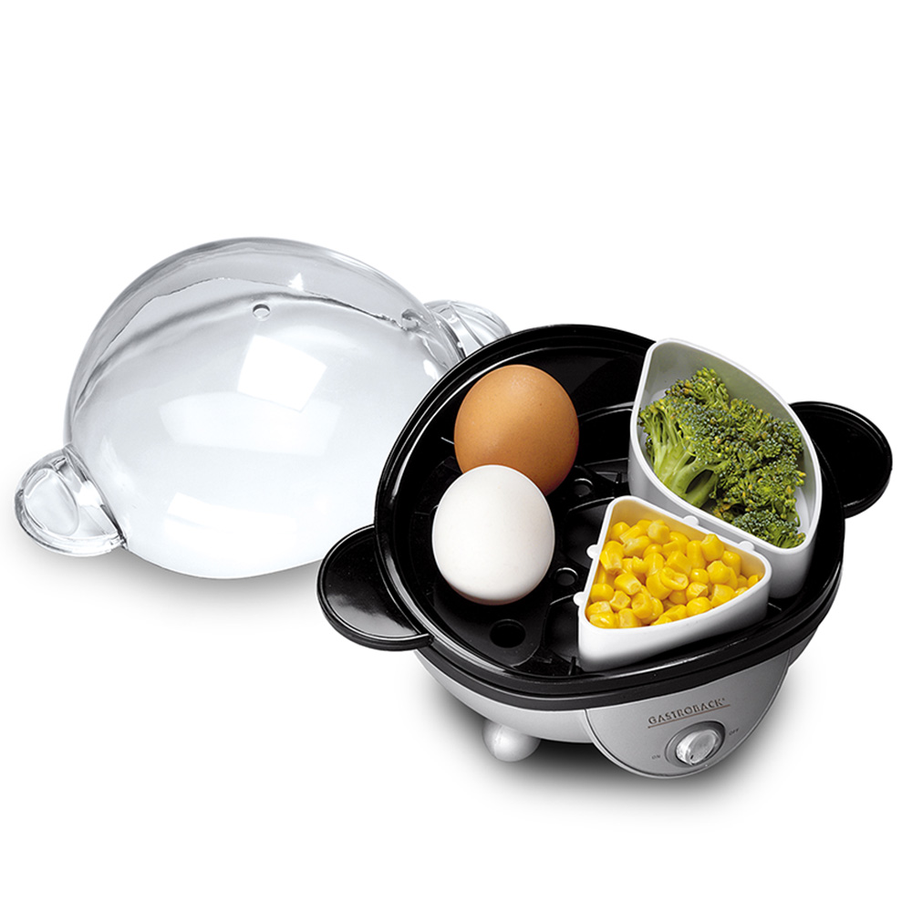 

Gastroback Design egg Cooker (Available for UAE Customers Only, Silver