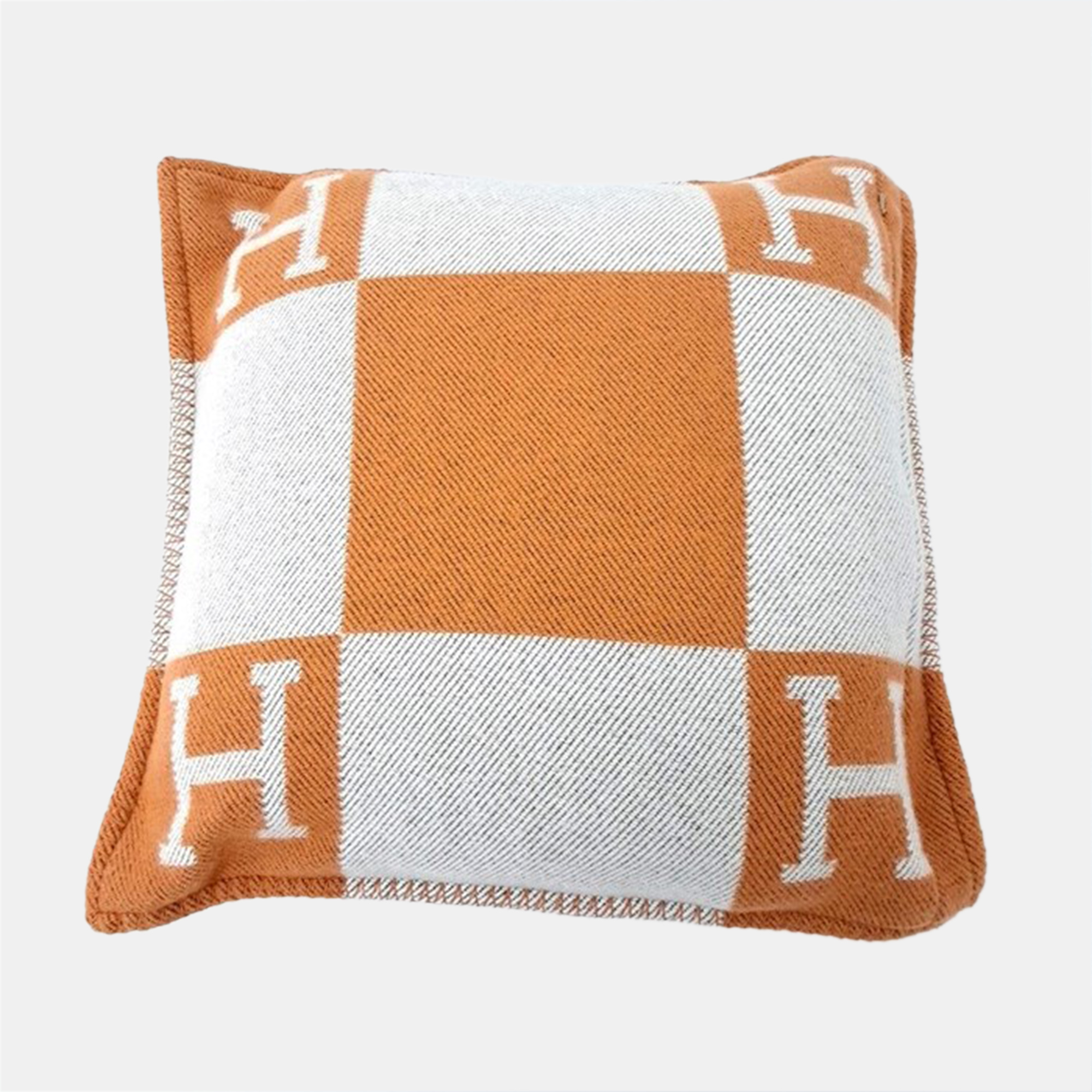 

Hermes Cashmere Avalon Pillow, Orange