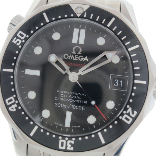 Pre Owned Omega SS Seamaster Unisex Wristwatch 36 MM