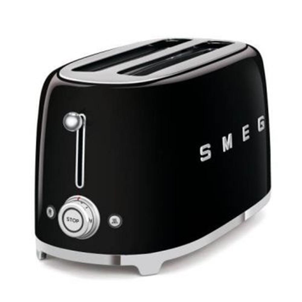 

Smeg 50's Retro Style Aesthetic 4 Slice Toaster,Black (Available for UAE Customers Only