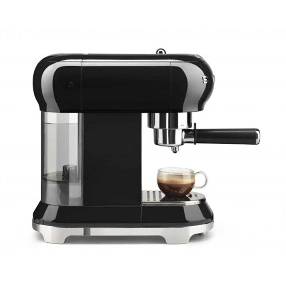 

Smeg 50's Retro Style Aesthetic Espresso Coffee Machine, Black (Available for UAE Customers Only