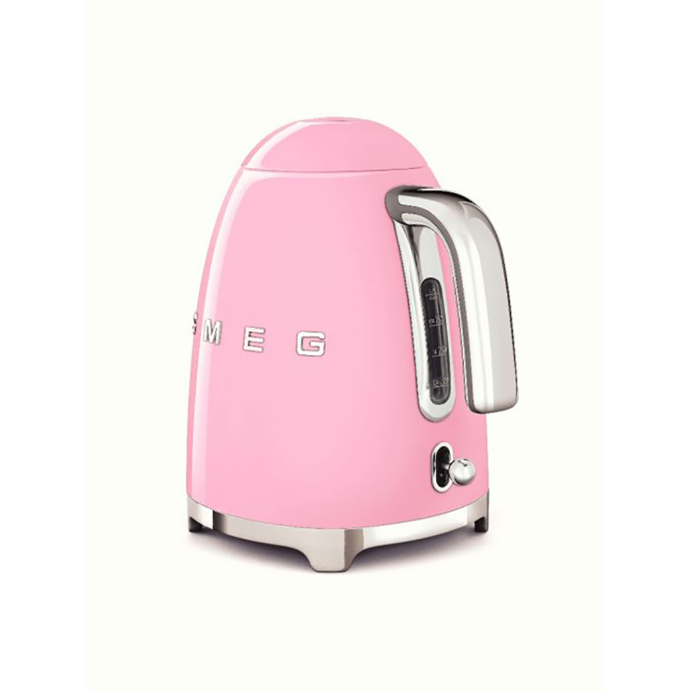 

Smeg 50's Retro Style 1.7 Liter Kettle, Pink (Available for UAE Customers Only