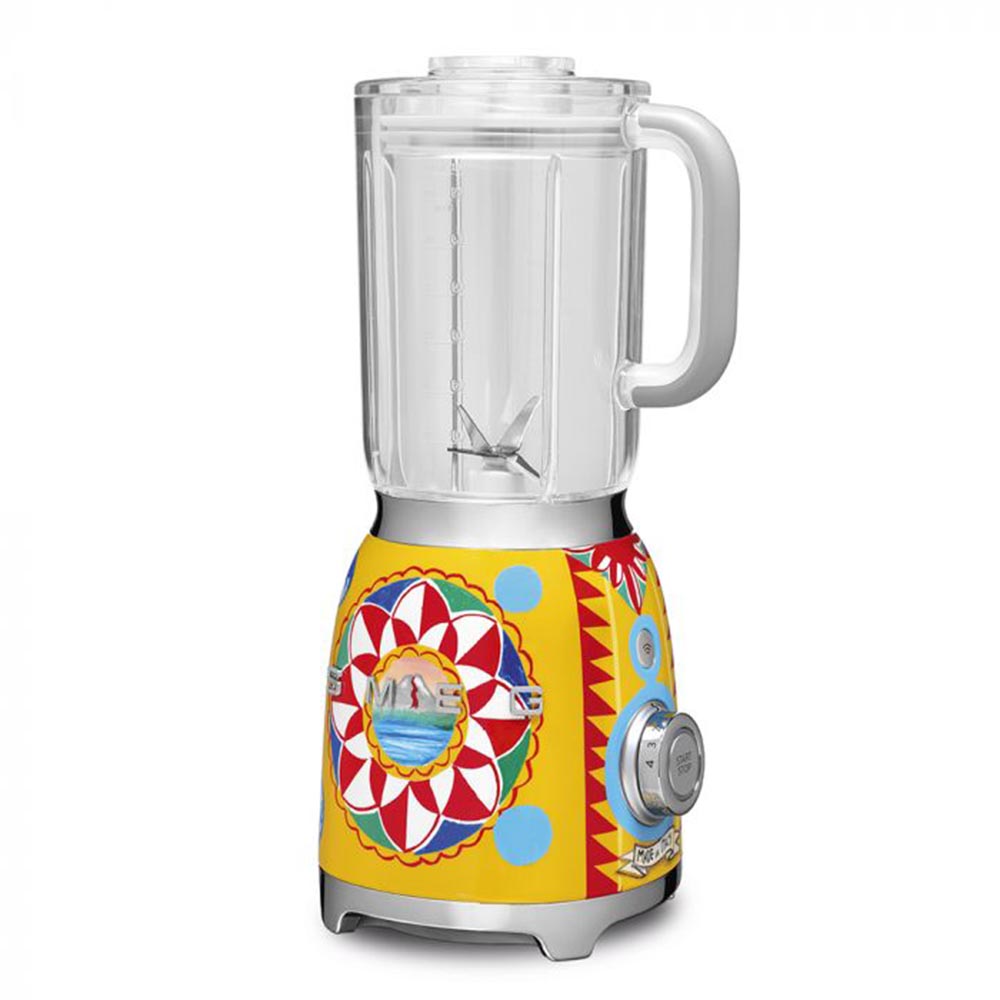 

Smeg X Dolce & Gabbana Blender, Sicily Is My Love Style, 1.5  BPA-free Tritan Jug, Multicolour (Available for UAE Customers Only, Multicolor