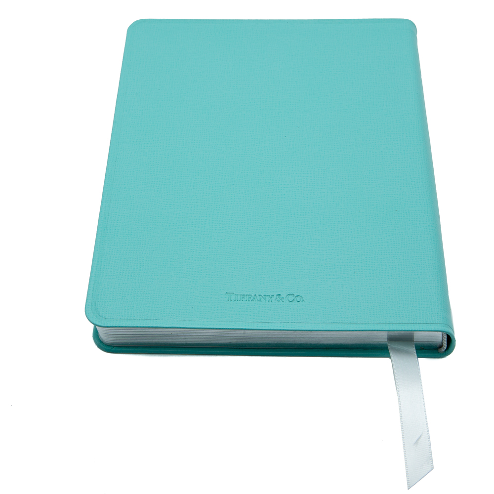 

Tiffany & Co. Leather Agenda Notebook, Blue