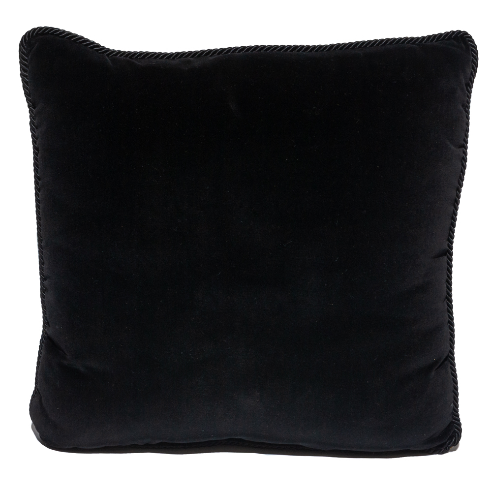 

Versace Medusa Yellow & Black Cotton & Velvet Cushion