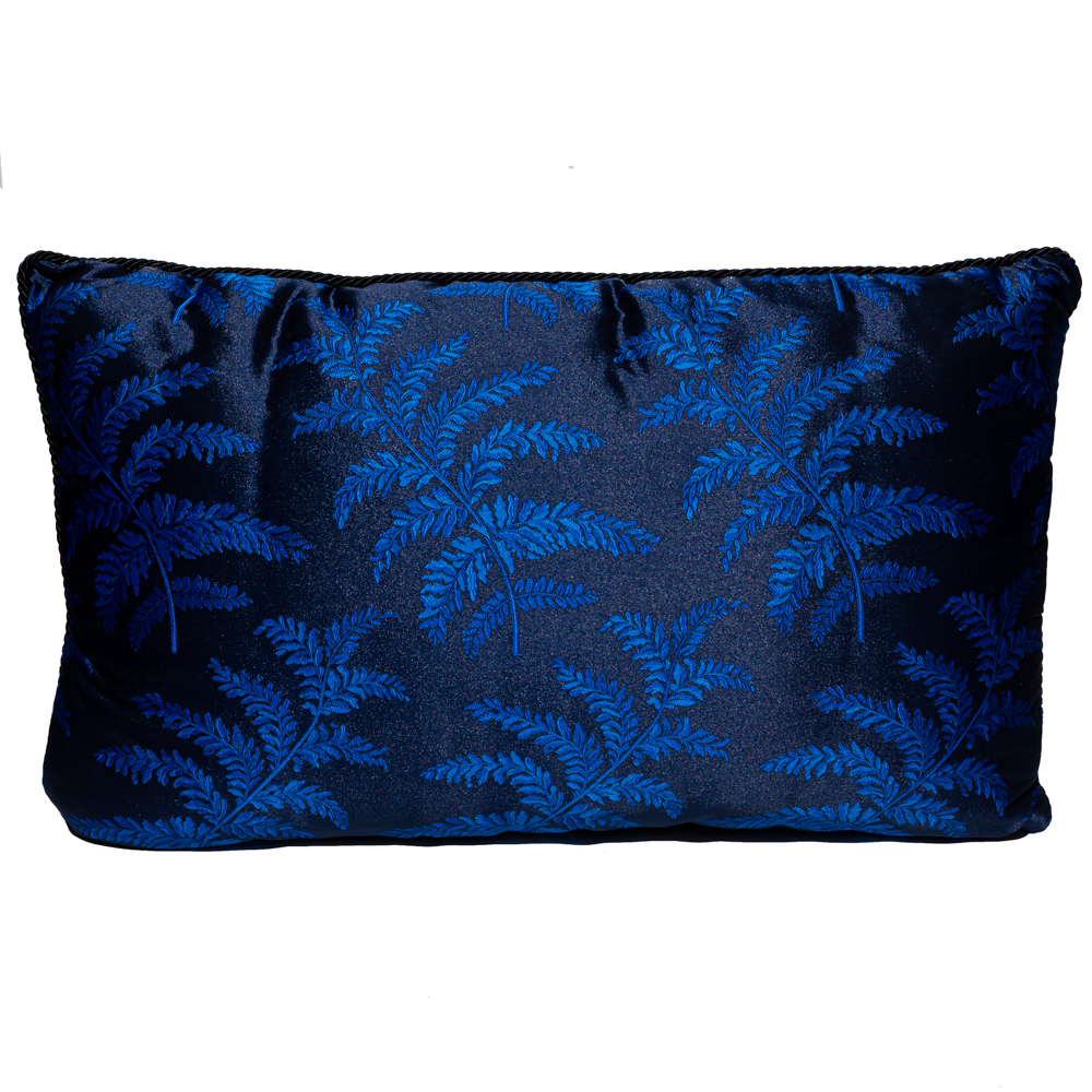 

Versace Navy Blue Cotton Pillow