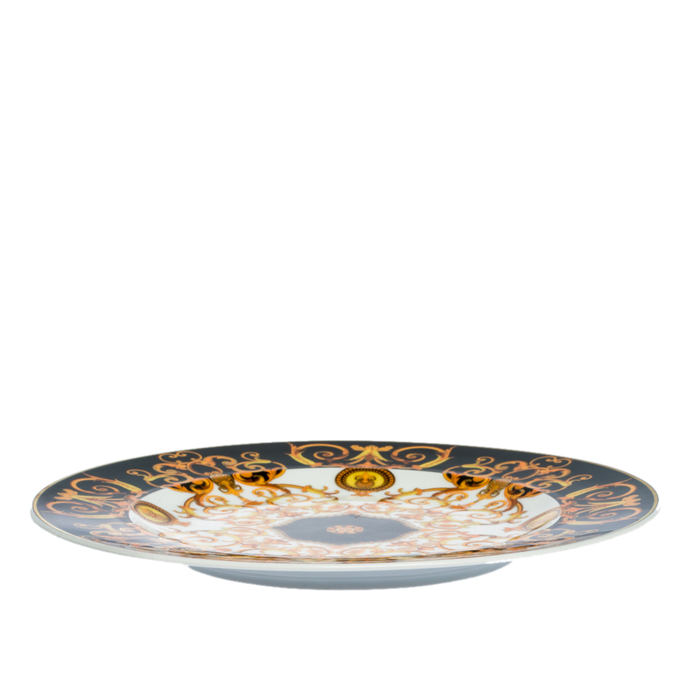 

Versace X Rosenthal Gold & Black Barocco Plate