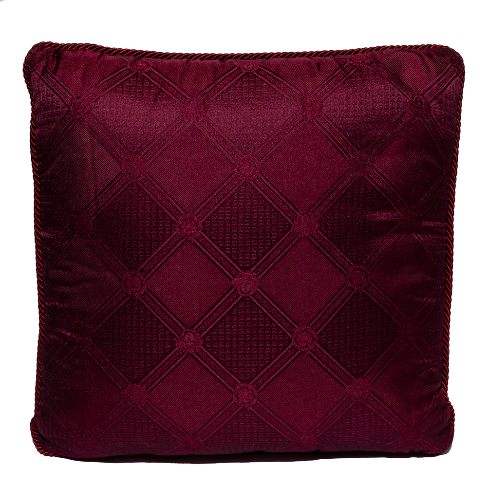 

Versace Medusa Red Cotton Cushion