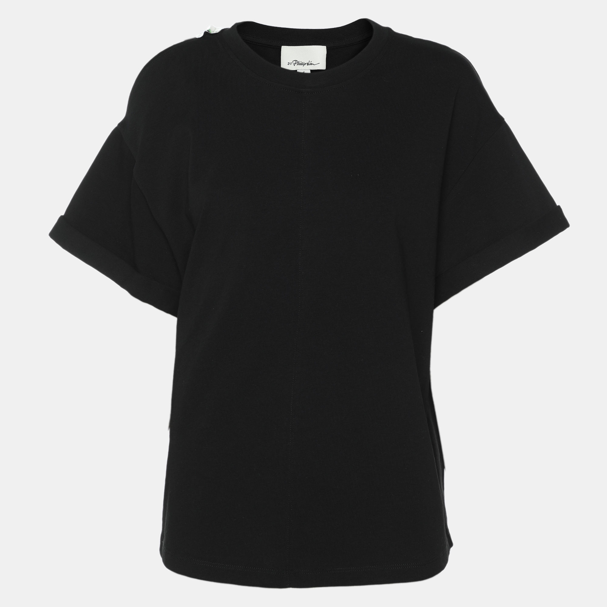 

3.1 Phillip Lim Black Jersey Top S
