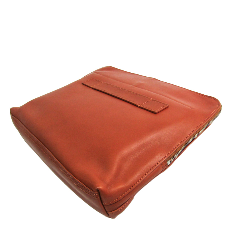 

3.1 Phillip Lim Brown Leather Clutch Bag