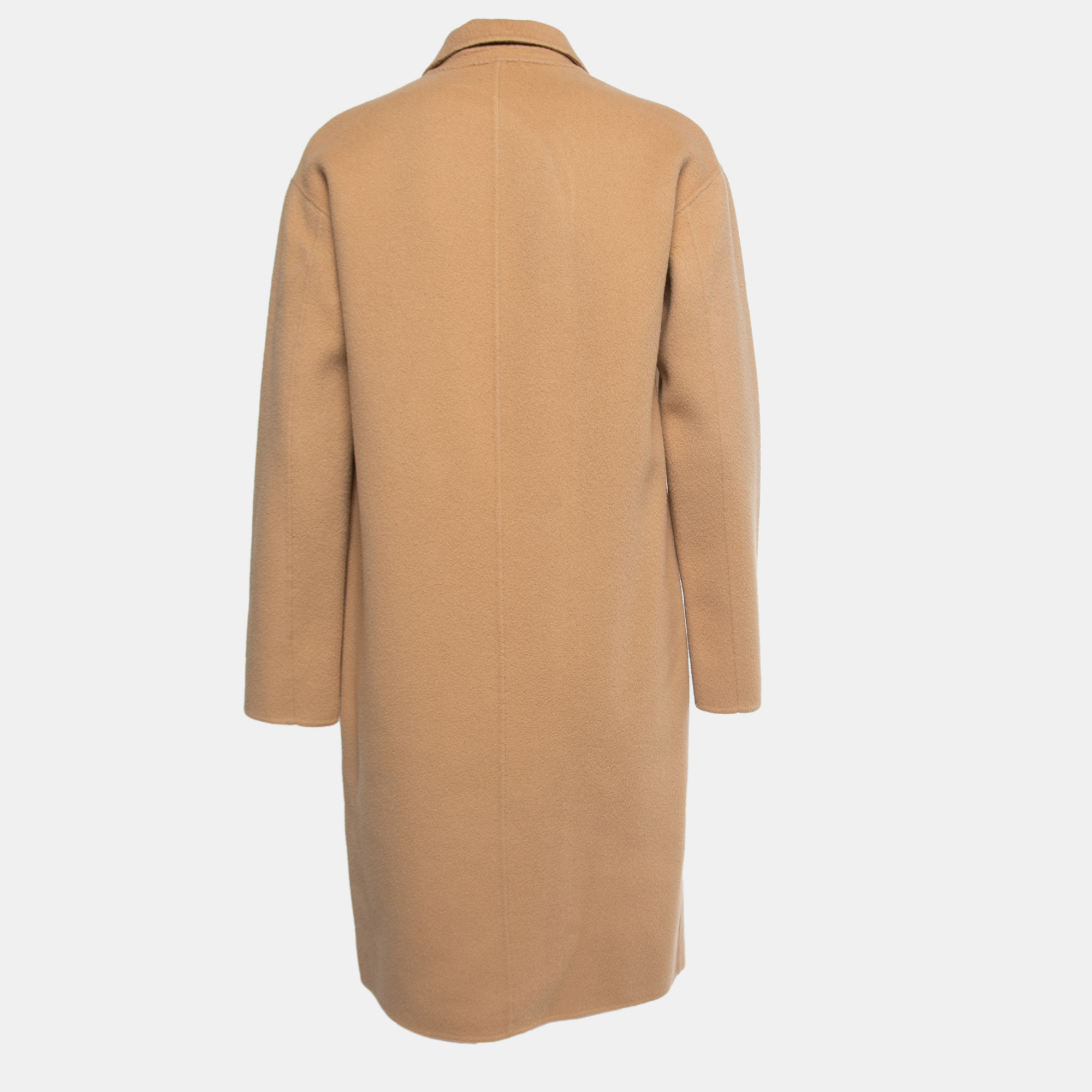 

Theory Palomino Beige Wool & Cashmere Double Breasted Coat P