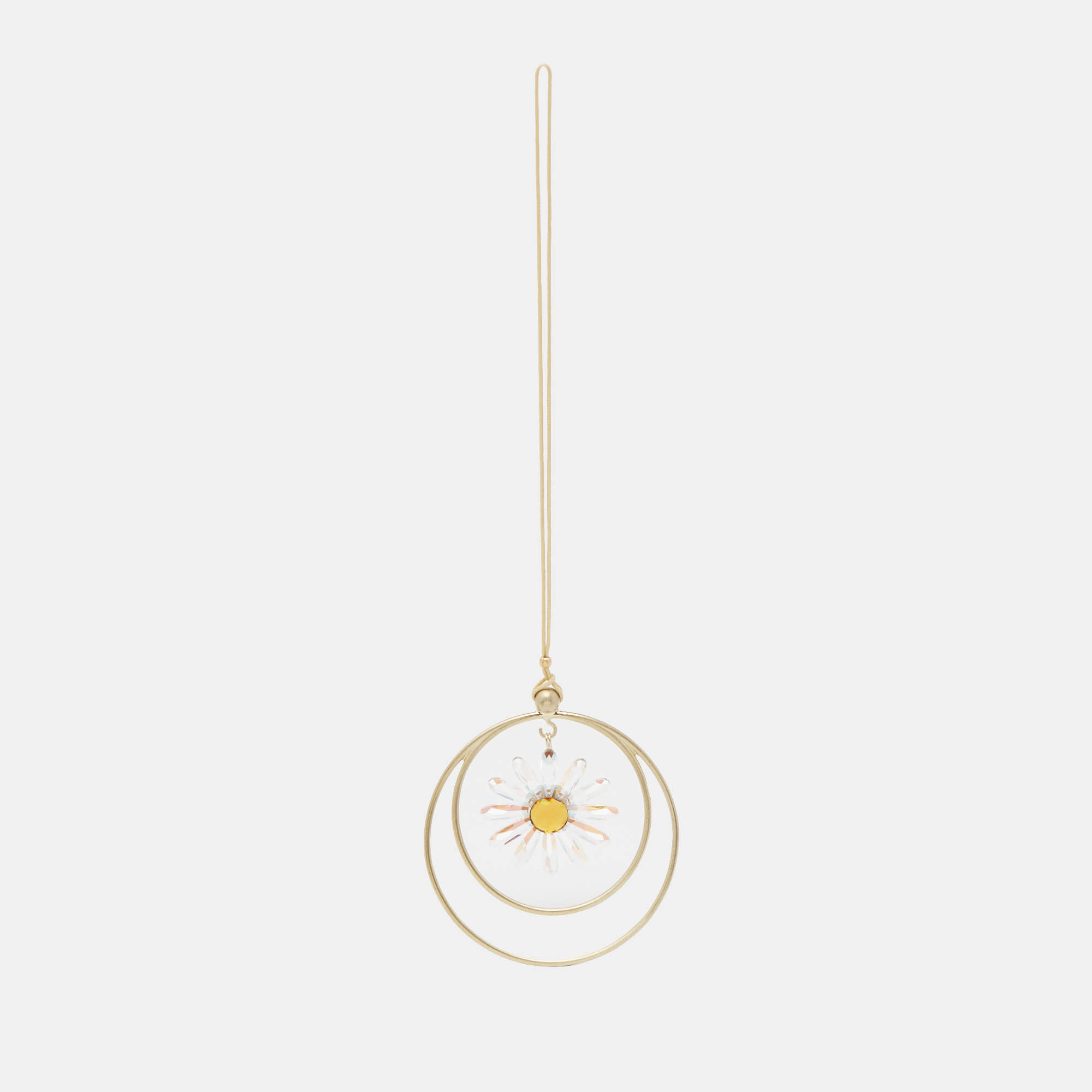 

Swarovski Garden Tales Daisy Gold Tone Ornament Charm