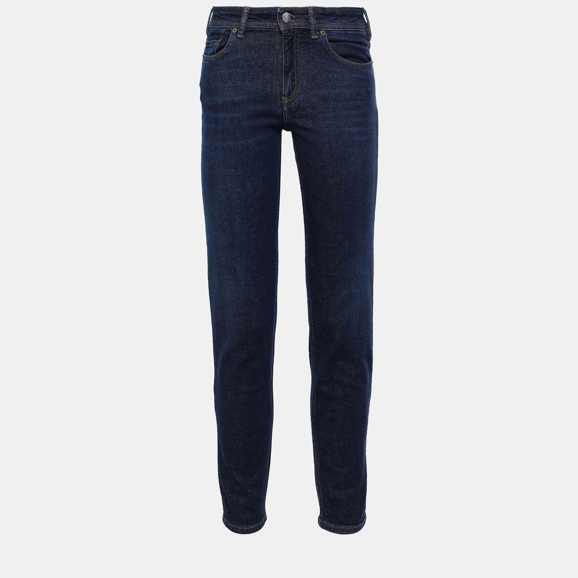 

Acne Studios Cotton Skinny Leg Jeans 25W-32L, Blue