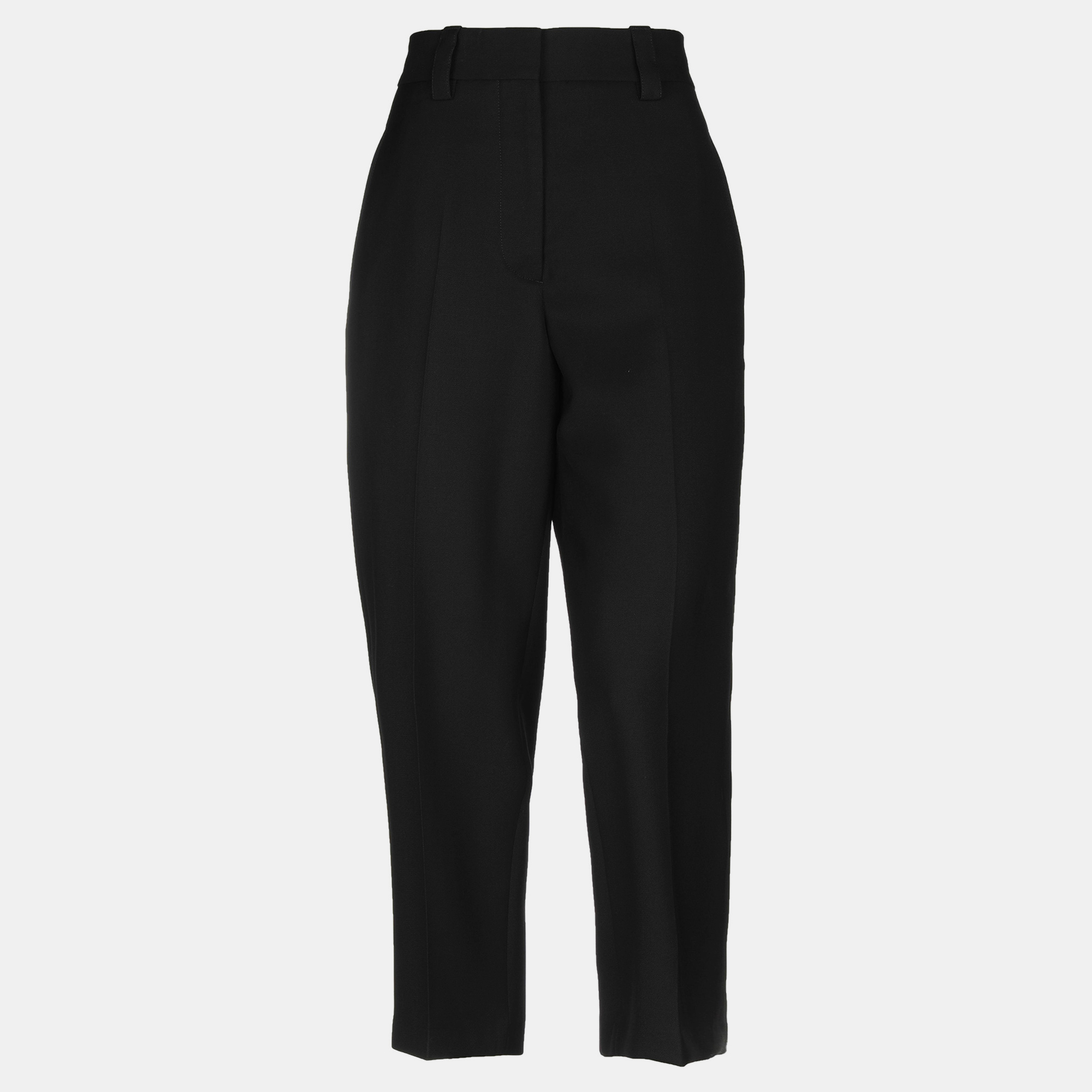 Pre-owned Acne Studios Black Wool Regular Fit Pants Xl (eu 42)