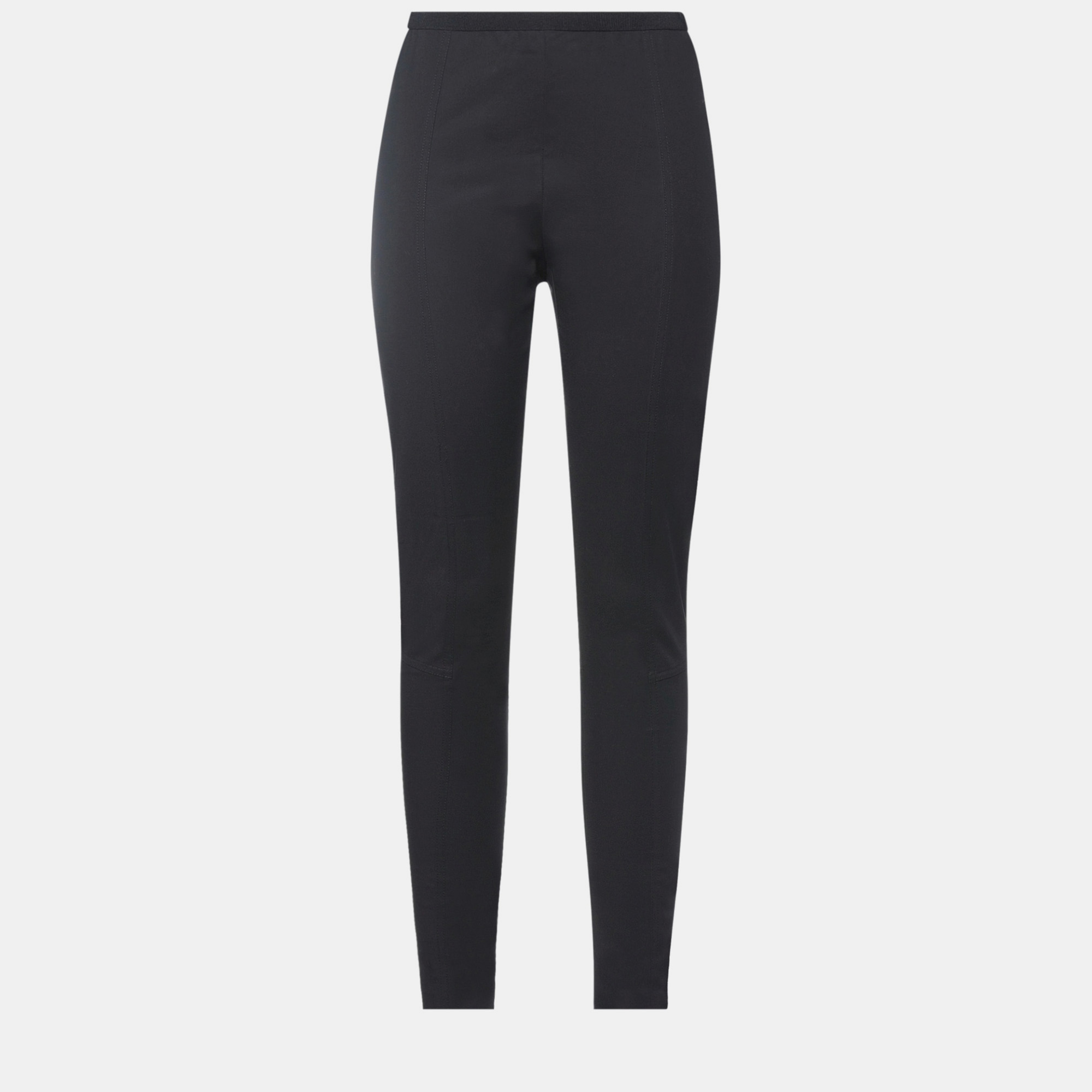 Pre-owned Acne Studios Cotton Pants 40 In Black