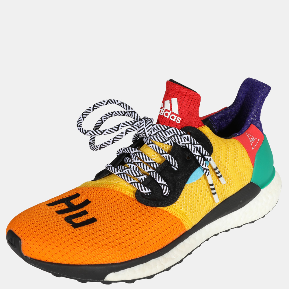 

Adidas x Pharrell x Solar Hu Glide Bold Gold Sneaker US 7.5/EU, Multicolor