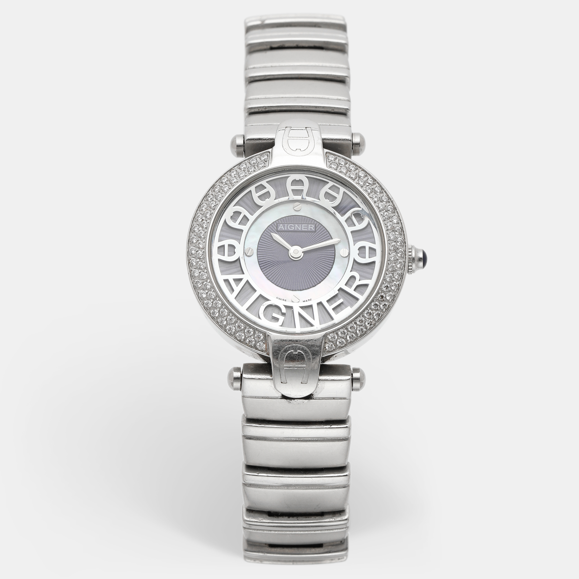 

Aigner Blue Stainless Steel Siena Women's Wristwatch