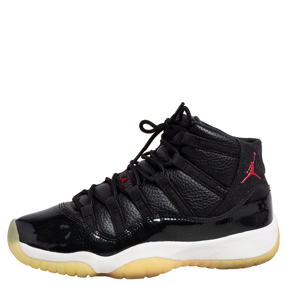 

Air Jordan 11 Retro BG Mid Top Sneaker Size, Black