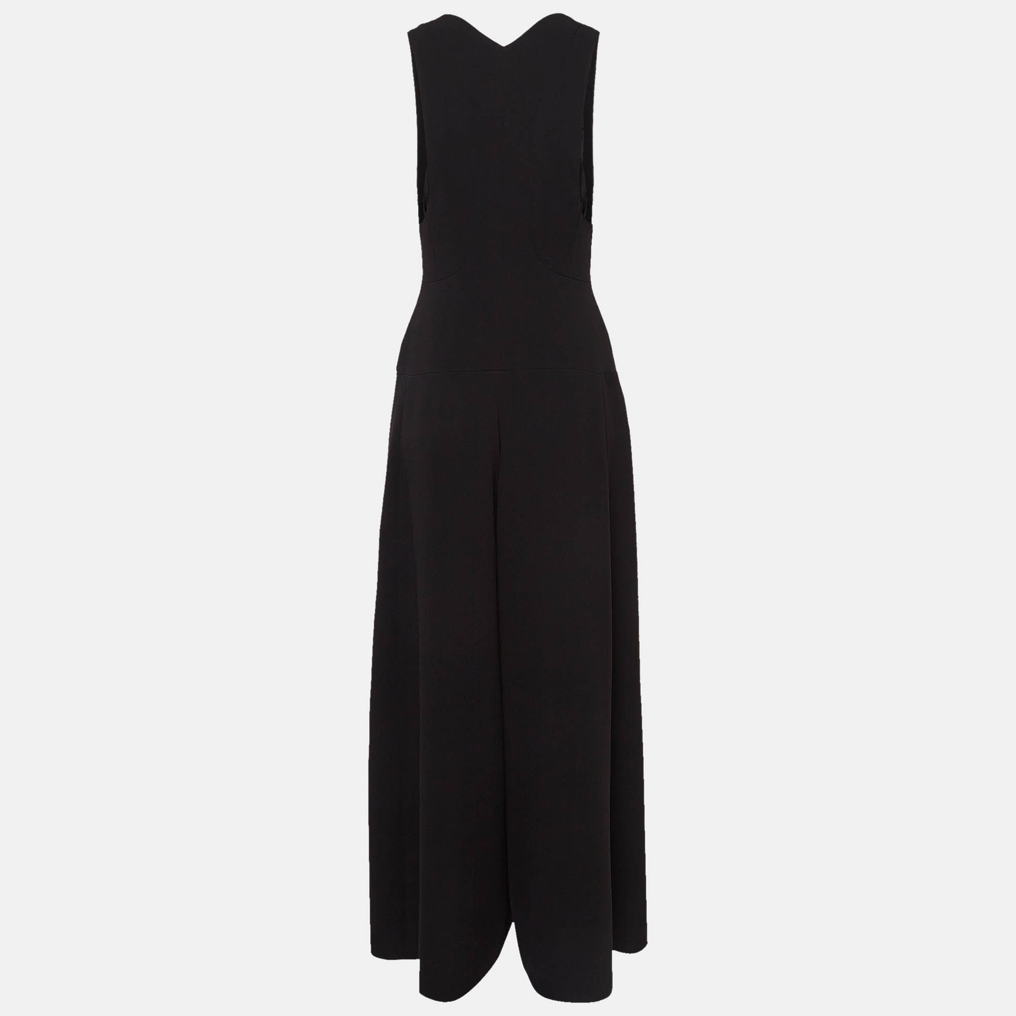 

Alaia Black Crepe Sleeveless Jumpsuit M