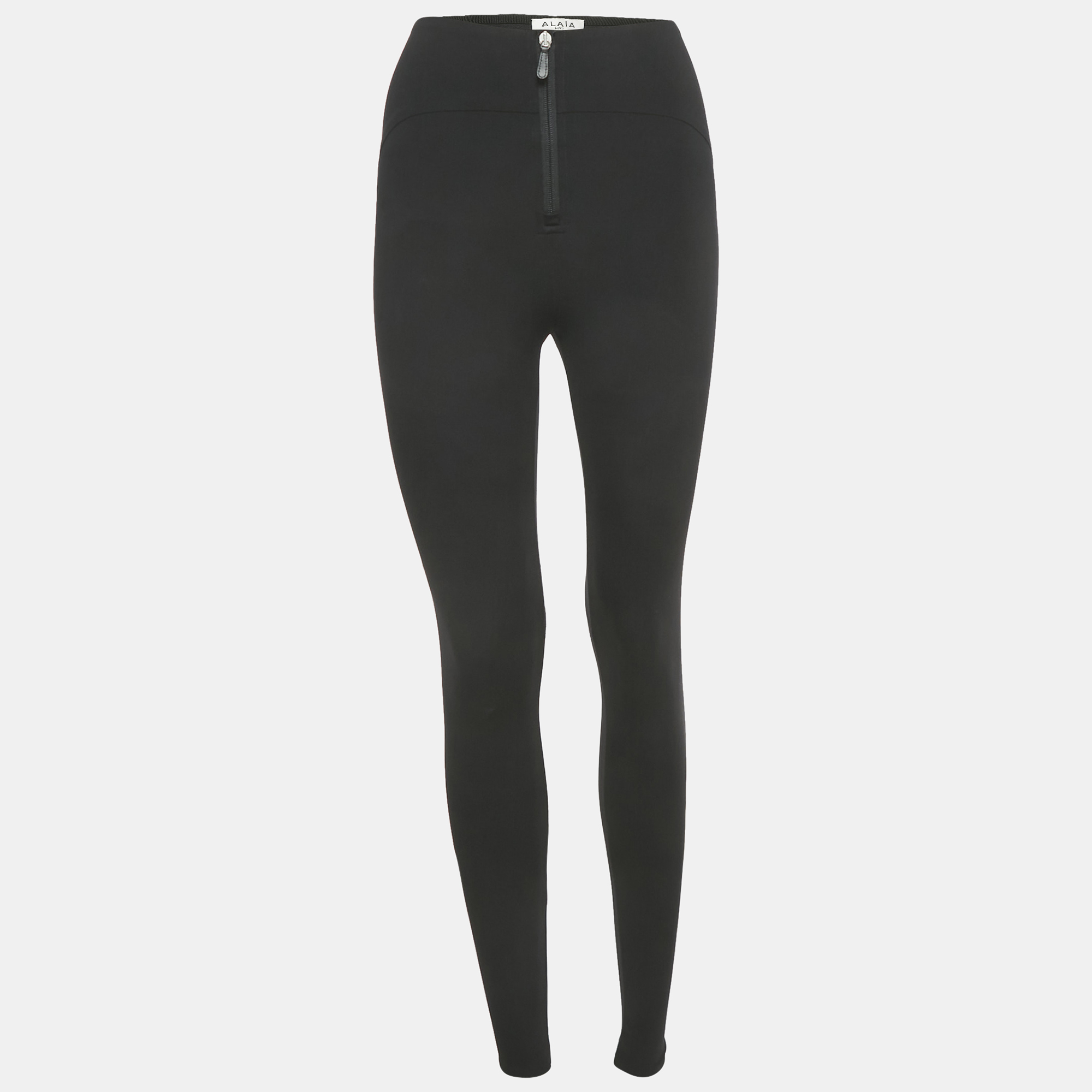 

Alaia Black Jersey High Rise Leggings S
