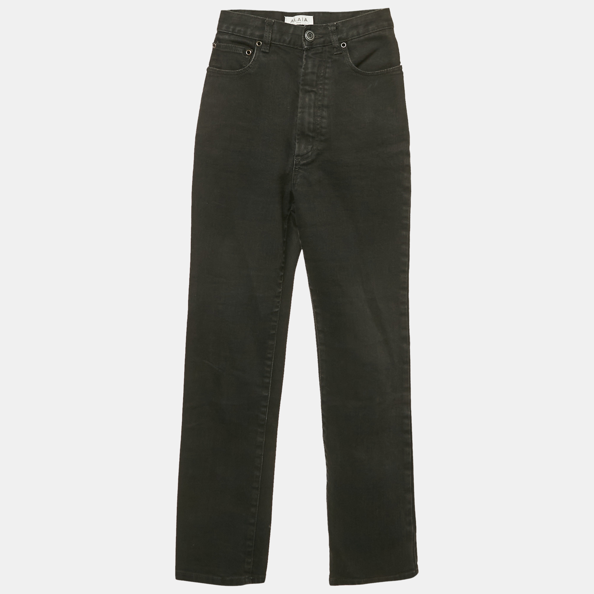

Alaia Black Denim High Rise Jeans S