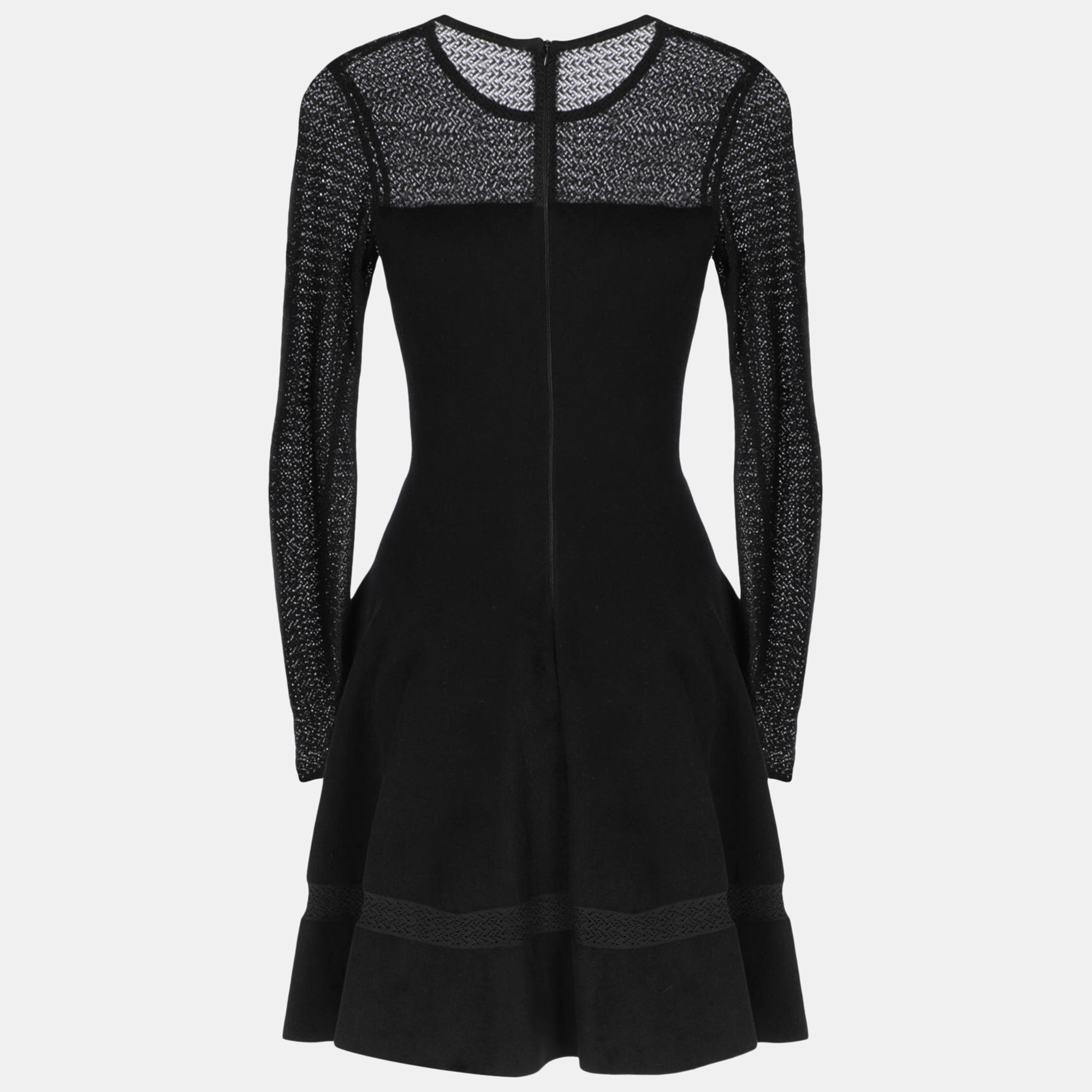 

Alaïa Women's Synthetic Fibers Midi Dress - Black