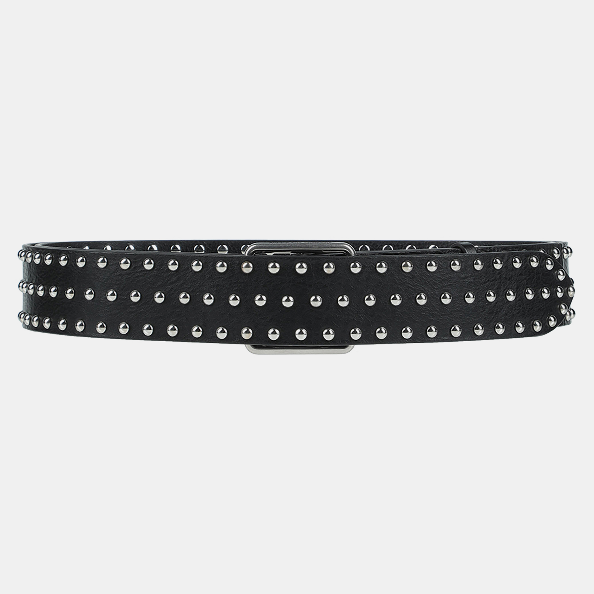 

Alexander McQueen Leather Studded Wrap Belt, Black