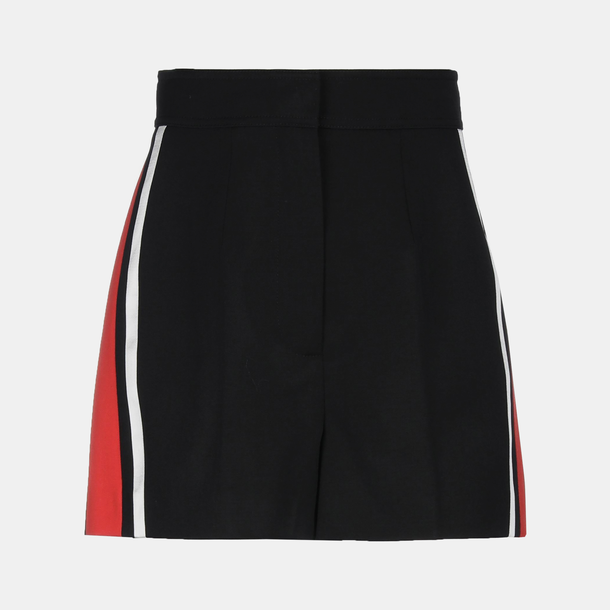 Pre-owned Alexander Mcqueen Wool Shorts & Bermuda Shorts 40 In Black