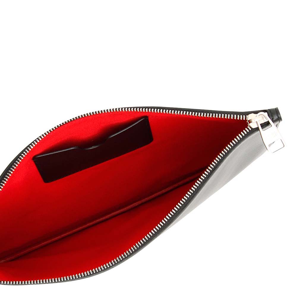 

Alexander McQueen Black Leather Pouch