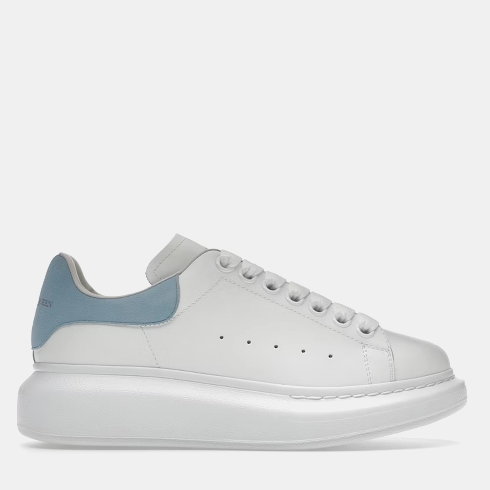 

Alexander McQueen White Grey Blue Oversized Sneaker