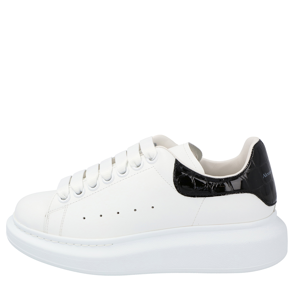 

Alexander Mcqueen White/Black Oversized Sneakers Size