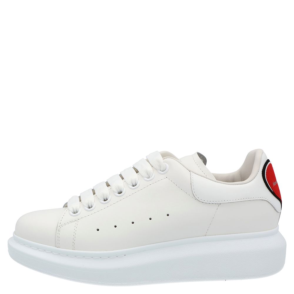 

Alexander Mcqueen White/Red Heart Patch Oversized Sneaker Size EU