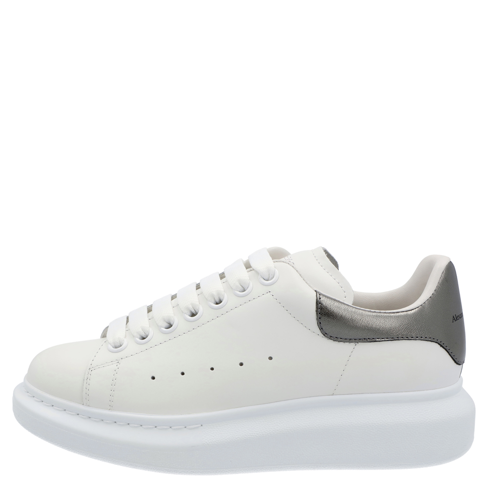 

Alexander McQueen White/Grey Oversized Sneakers Size EU