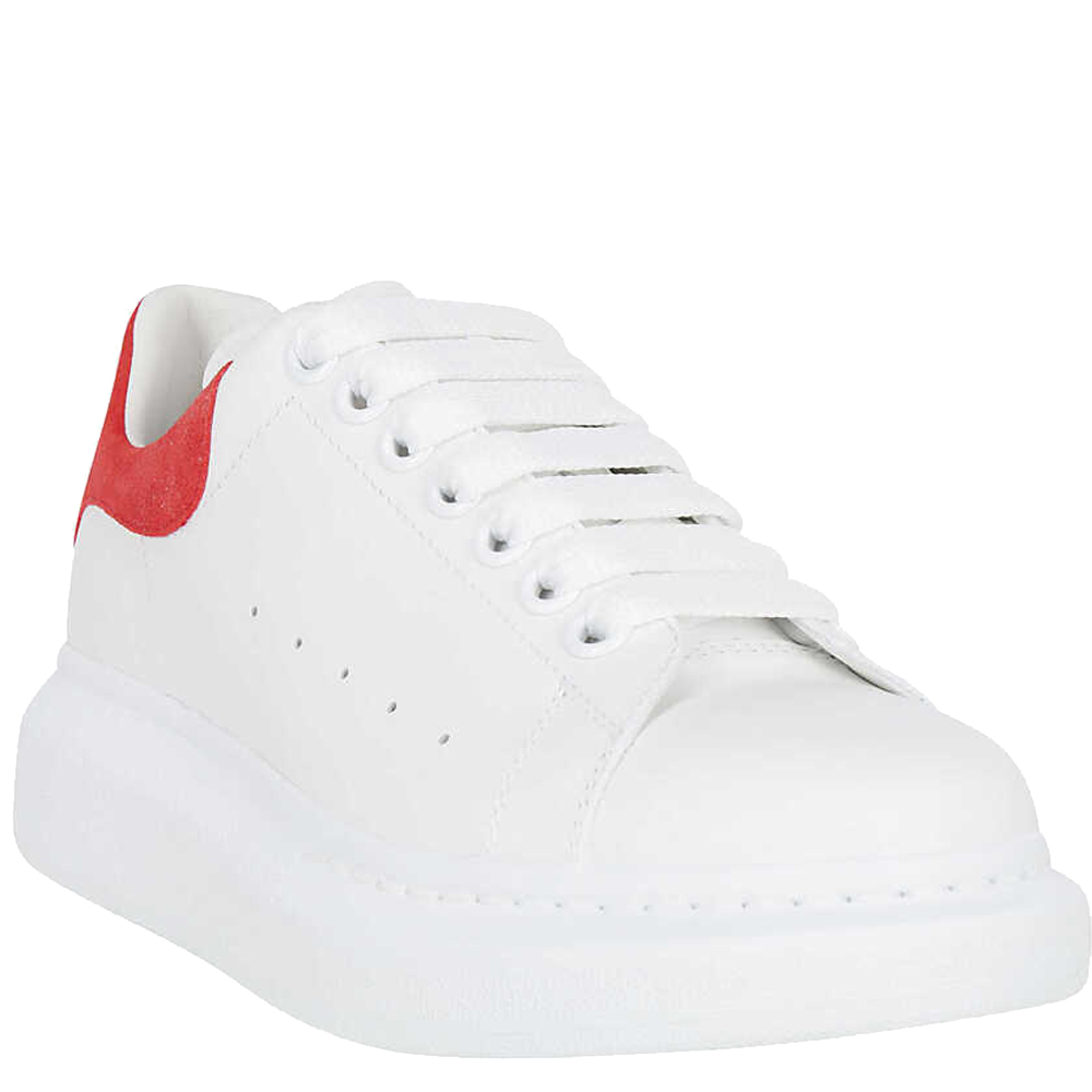 

Alexander McQueen White/Red Oversized Sneakers Size IT