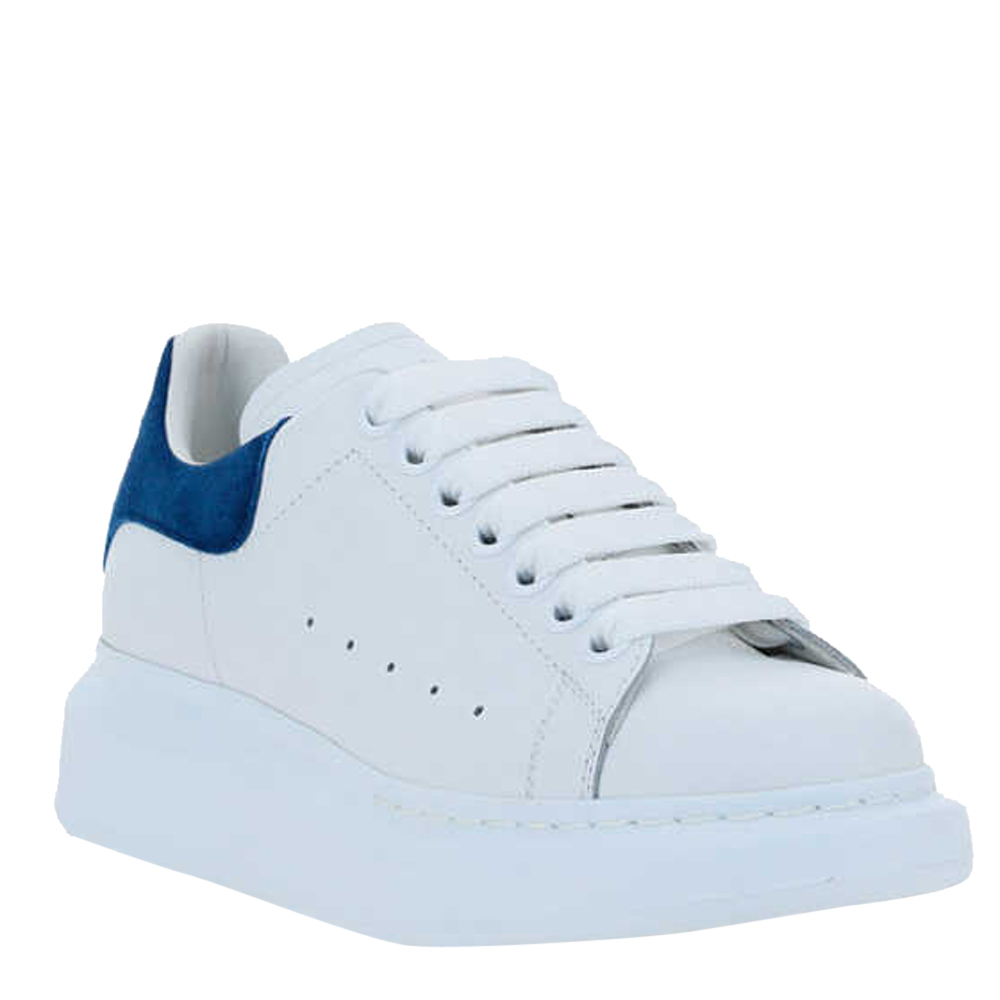 

Alexander McQueen White/Blue Oversized Sneakers Size  IT