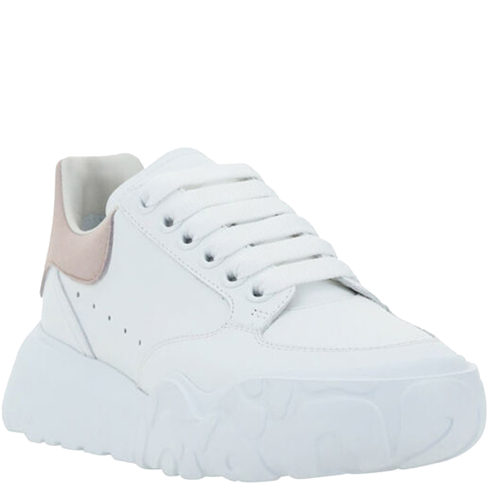 

Alexander McQueen White/Pink Court Sneakers Size IT