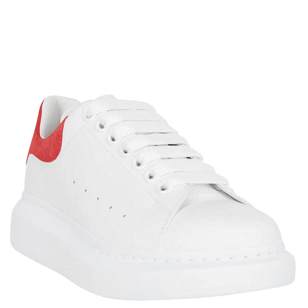

Alexander McQueen White/Red Oversized Sneakers Size IT