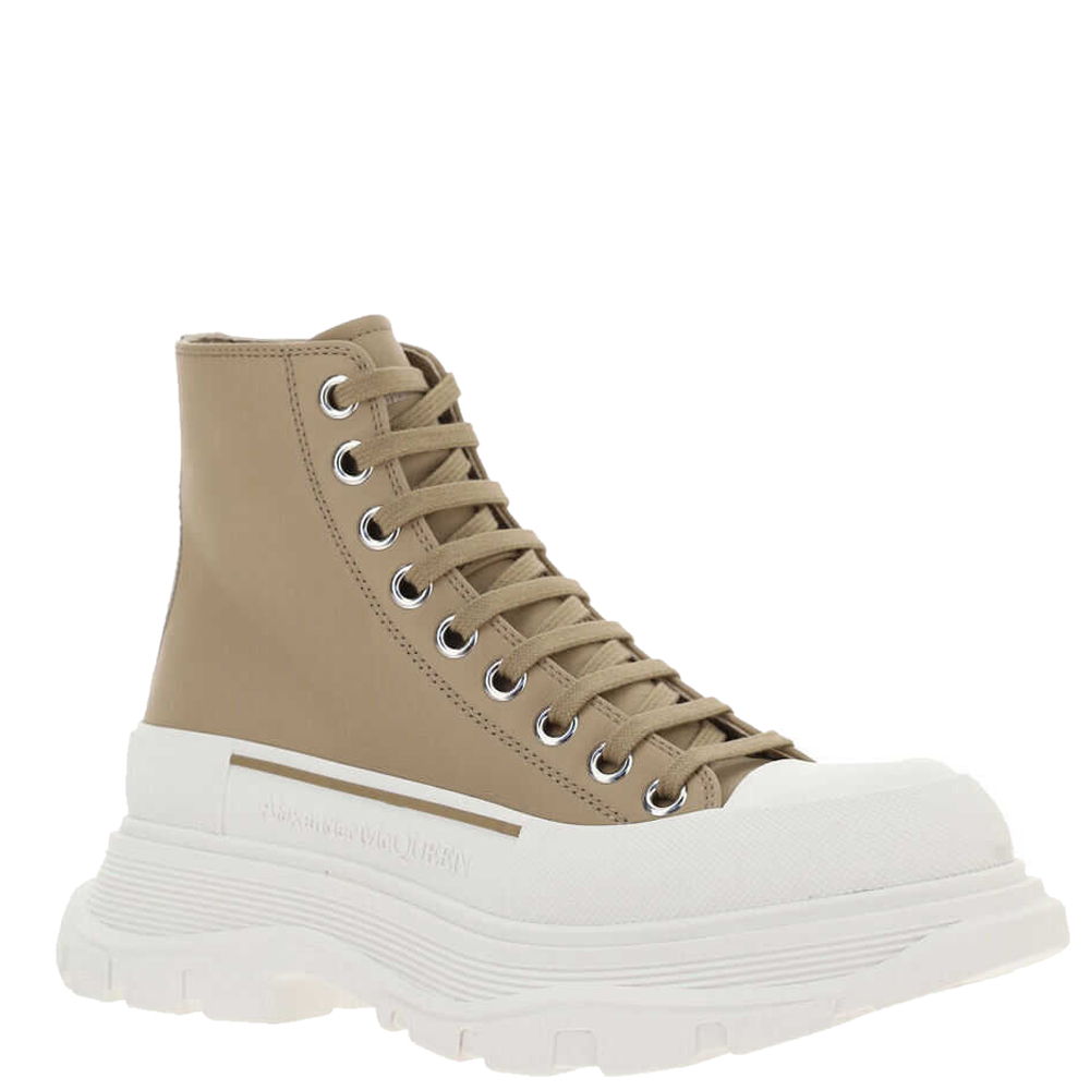 

Alexander McQueen Brown Tread Slick Boots Size IT