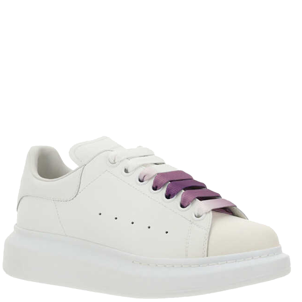 

Alexander McQueen White Leather Oversized Sneakers Size IT