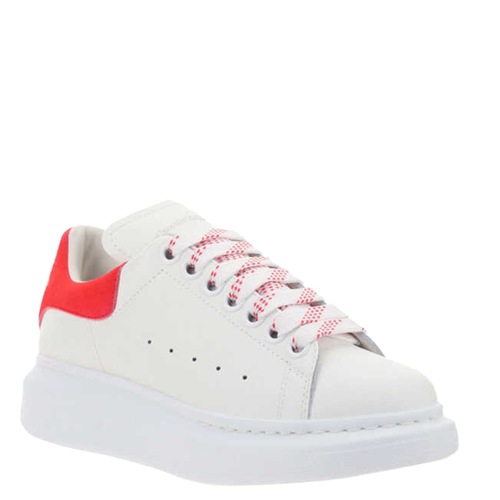 

Alexander McQueen White/Red Oversized Sneakers Size IT