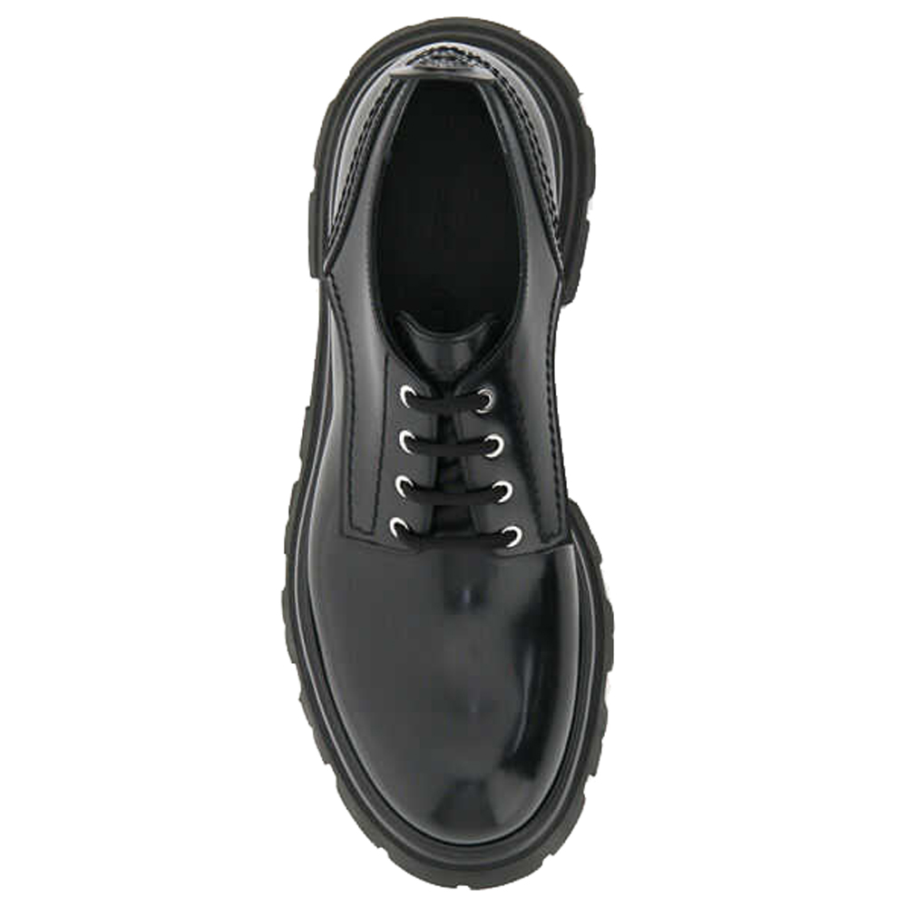 

Alexander McQueen Black Leather Wander Lace-Up Shoes Size IT