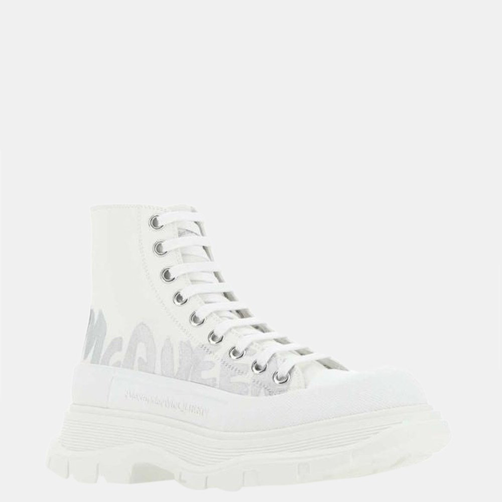 

Alexander Mcqueen White Tread Slick High Top Sneaker Size EU