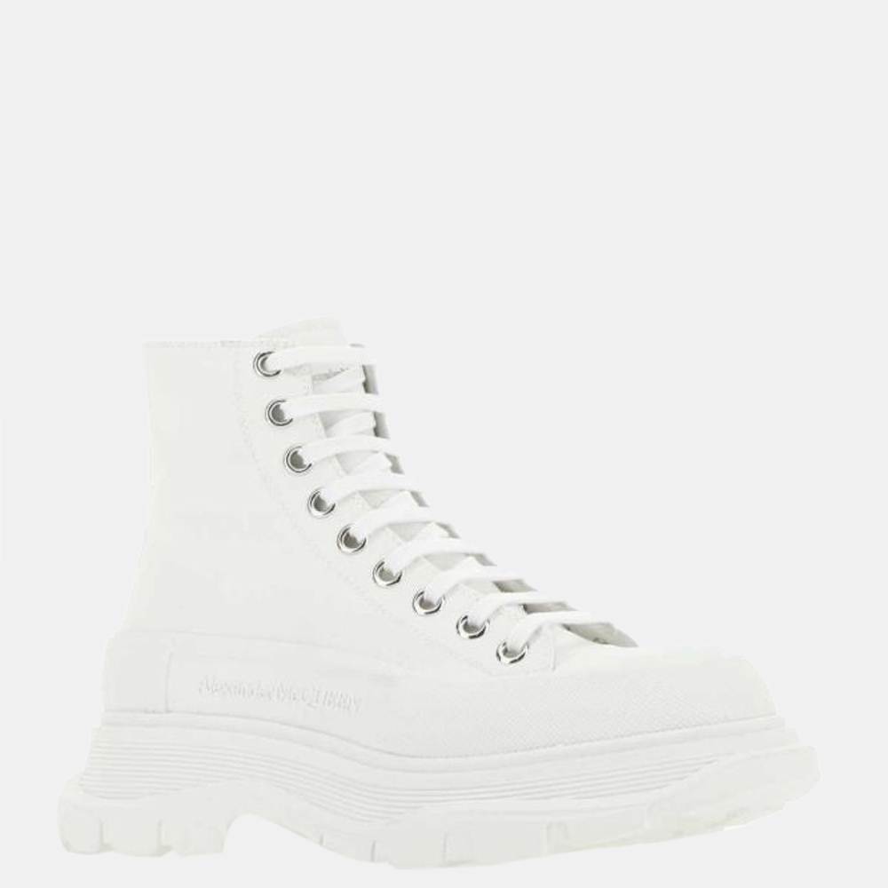 

Alexander Mcqueen White Tread Slick High Top Sneaker Size EU