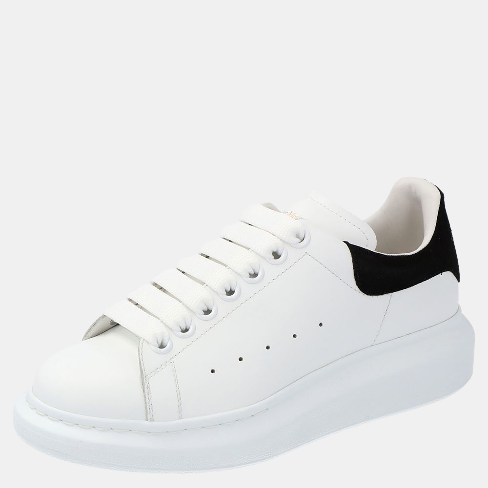 

Alexander McQueen White/Black Women's Oversized Sneakers Size EU