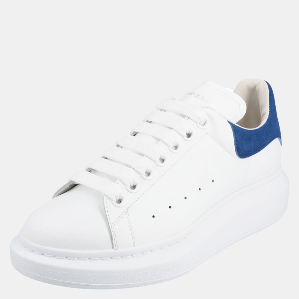

Alexander McQueen White/Blue Women's Oversized Sneakers Size EU