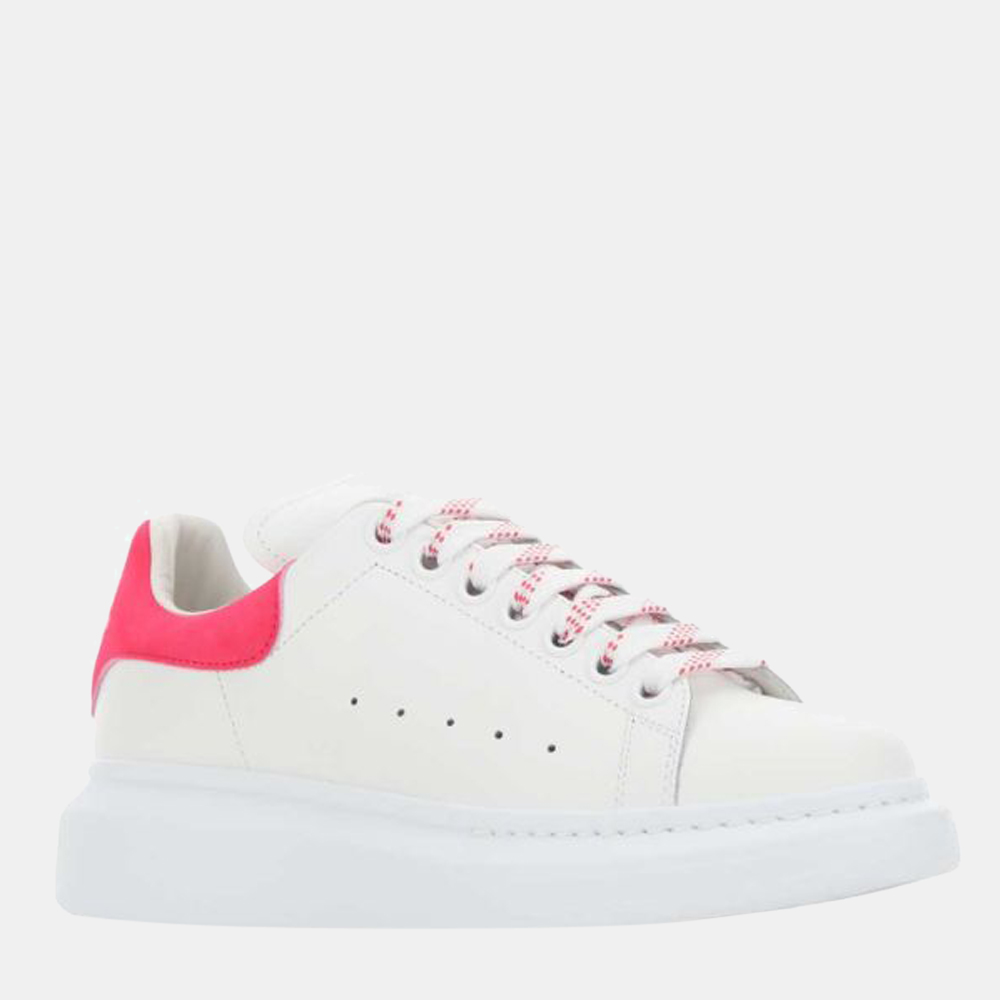 

Alexander Mcqueen White/Neon Pink Oversized Sneaker Size EU